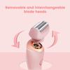 Womens Body Trimmer, IPX7 Waterproof 2 in 1 Electric Shavers for Women, Rechargeable Wet and Dry Portable Trimmer (1pc Pink) view 2