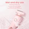 Womens Body Trimmer, IPX7 Waterproof 2 in 1 Electric Shavers for Women, Rechargeable Wet and Dry Portable Trimmer (1pc Pink) view 3