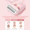 Womens Body Trimmer, IPX7 Waterproof 2 in 1 Electric Shavers for Women, Rechargeable Wet and Dry Portable Trimmer (1pc Pink) view 4