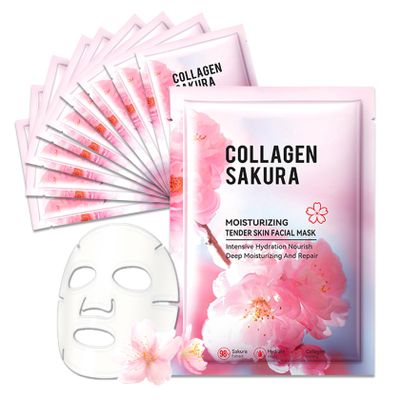 10 Pack Variety Facial Sheet Masks Skin Care Set, Hydrating Bulk Sheet Face Masks Skincare Gifts Set for Women Men, Long Lasting Moisturizing Face Mask Skincare for All Skin Type14)