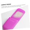 DECORNIJIA Makeup Brush Cleaner Silicone Mat Makeup Tool Scrubber for Efficient Cleaning of Brushes Sponges Makeup Tools Compact Durable Design for Easy Storage view 3