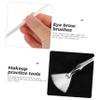 CALLARON 2Pcs Fan Shaped Eyelash Brush Dual Makeup Tool for Precise Lower Lash Application Durable Design for Salon Travel Use for Beginners view 3
