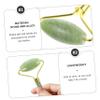 FOMIYES Aging Jade Roller Face Skin Care Tool for Puffiness Relief Muscle Training Lightweight Portable Facial Massage Device for and Men view 2