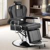 Hicomony Professional Barber Chair for Barbershop Hydraulic Reclining Heavy Duty Salon Chair, 360 Degree Swivel for Hair Stylist Tattoo Home view 1