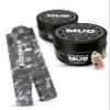 Bossman MUDstache Wax for Men 2 Pack + 3.5-Inch Acetate Folding Comb for Men  Strong 24-Hour Hold Wax + Travel Size Mustache & Beard Comb - Made in USA view 1
