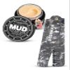 Bossman MUDstache Wax for Men 1 oz + 3.5-Inch Acetate Folding Comb for Men  Strong 24-Hour Hold Wax + Travel Size Mustache & Beard Comb - Made in USA view 1