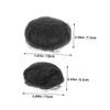 Didiseaon 4Pcs Hair Bun Hairpieces for Women Synthetic Chignon Extensions for Updo Styles for Weddings Parties and Performances Easy to Install Reusable Donut Buns view 2