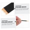 CALLARON 100Pcs Disposable Eyeliner Brush Fiber Cosmetic Makeup Tool for Precise Application Easy to Clean for Professionals and Enthusiasts view 3