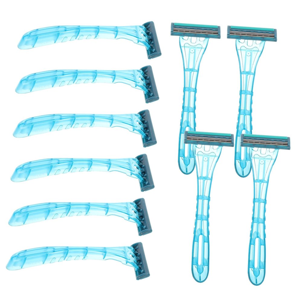 NOLITOY 20Pcs Disposable Shaving Razors for Men Women User Friendly Hair Trimmers for Body Facial Hair for Hotels Travel Sanitary Practical Single Use Design