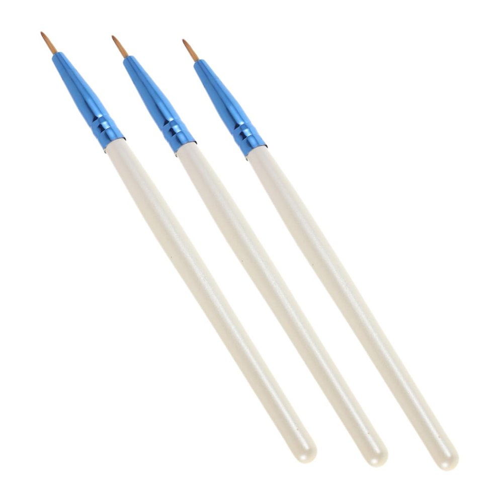 Beavorty 3Pcs Eyeliner Brush Portable Makeup Tool for Eyeliner Concealer and Eyeshadow Soft Bristles for Smooth Application for Professionals and Enthusiasts