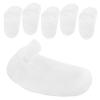 CALLARON 3Pairs Silicone Socks for Foot Care Moisture Socks for Men Softening and Protective Foot Cover for Spa Beach Travel Home Use Fit view 1