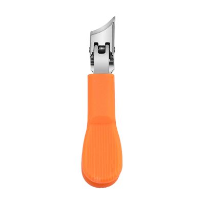 GENYUI Stainless Steel Beveled Nails Cutter for Thick Ingrown Toenails Anti Splash Design Wide Opening Ergonomic Handle
