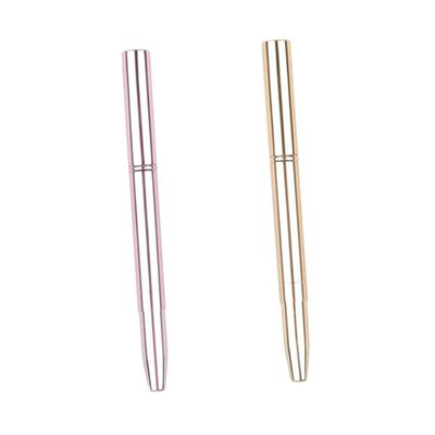 WRITWAA 2Pcs Double Ended Lipstick Applicator Makeup Brush Travel Friendly Lip Brushes with Caps for Smooth Lip Lines Durable Makeup Tool for Professionals and Everyday Use