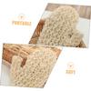 FOMIYES 1Pair Sisal Exfoliating Bath Mitt Scrub Gloves for Exfoliation Deep Cleansing and Refreshing Skin Reusable Bathing Mittens for Shower Spa Massage view 3