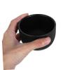 FOMIYES Matte Sandblasted Shaving Soap Bowl Deep Shaving Bowl for Rich Foaming Lightweight Portable Shaving Cup for Home Dorm Travel Use view 3