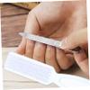 Didiseaon 15Pcs Nail Brush Cleaner with Handle Home Pedicure Manicure Brushes for Easy Nail Cleaning Compact Design for Salon Home Use view 3