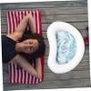 BESPORTBLE Inflatable Foot Soaking Basin Portable Foot Wash Tray for Pool Camping Outdoor Use Easy to Clean Store for All Ages Relaxing Foot Bath Experience view 3