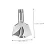 Beatifufu 2Pcs Manual Nose Hair Trimmer for Men Nose Hair Removal Tool Easy Operation Hair Cutter Portable Grooming Scissors for Travel and Home Use view 2