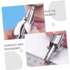 Beatifufu 2Pcs Manual Nose Hair Trimmer for Men Nose Hair Removal Tool Easy Operation Hair Cutter Portable Grooming Scissors for Travel and Home Use view 3