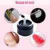 Nail repair kit transparent crystal, nail repair protection gel, used for broken, cracked, split, fragile nails, ideal solution emergency (2 pieces of repair glue+1 glue taking pen) view 2