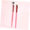 SHERCHPRY 2Pcs Angled Eyebrow Brushes Multi Functional Makeup Tools for Eyebrows and Eyelashes Durable Fine Bristle Design Easy to Use and Carry for Makeup Enthusiasts view 3