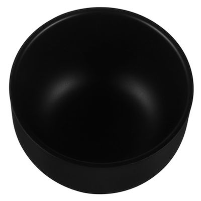 NOLITOY Double-Layer Black Stainless Steel Shaving Bowl for Men Small Shaving Soap Mug Lid for Foam and Brush Use for Father's Day
