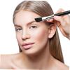 Beavorty 2Pcs Eyebrow Grooming Tool Precision Scissors and Brush Comb Kit for Easy Eyebrow Trimming for Styling and Detailing Durable Non Slip Grip view 3