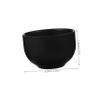 Beaupretty Double Layer Stainless Steel Shaving Bowl for Men Compact Black Shaving Soap Mug Metal Shaver Bowl Brush Holder view 2