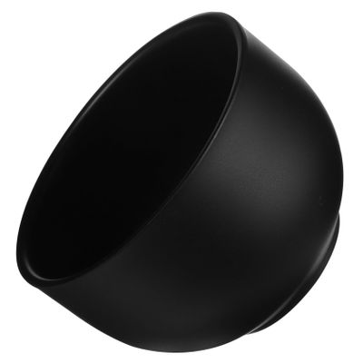 Ipetboom Stainless Steel Shaving Bowl for Men Double Shaving Soap Mug with Non Slip Design Durable and Spacious for Grooming Accessories Sleek Black Finish