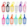 FRCOLOR 1Set Silicone Protective Sleeve for Travel Bottles Stylish Design Strap for Essential Oils and Perfumes Portable Bottle Cover view 1
