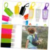 FRCOLOR 1Set Silicone Protective Sleeve for Travel Bottles Stylish Design Strap for Essential Oils and Perfumes Portable Bottle Cover view 3