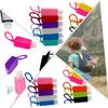 FRCOLOR 1Set Silicone Protective Sleeve for Travel Bottles Stylish Design Strap for Essential Oils and Perfumes Portable Bottle Cover view 4