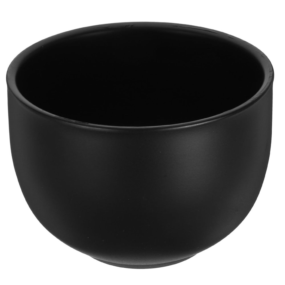 Beatifufu Men Shaving Soap Bowl Durable Matte Lathering Container for Smooth Shaving Lightweight Practical Shaving Tool