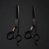 440c Steel Hair Cutting Scissors, Sharp Hairdressing Scissors, Ergonomic Hair Cutting Scissors, Anti-Split End Thinning Scissors, Professional Salon Scissors view 1