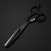 440c Steel Hair Cutting Scissors, Sharp Hairdressing Scissors, Ergonomic Hair Cutting Scissors, Anti-Split End Thinning Scissors, Professional Salon Scissors view 3