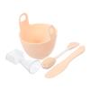 Healvian 1Set DIY Face Mask Mixing Bowl Skincare Tools with Applicator Spatula for Home and Salon Use Smooth Surface for and Mixing view 1