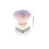 Beaupretty Nail Dust Brush with Soft Bristles Fluffy Powder Foundation Brush for Makeup Manicure Stylish Transparent Design for Even Application Easy Cleaning view 2