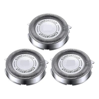 3Pcs SH30/50/52 Shaver Replacement Heads Compatible For Philips Electric Shaver Series 1000, 2000, 3000, 5000 Blade Head