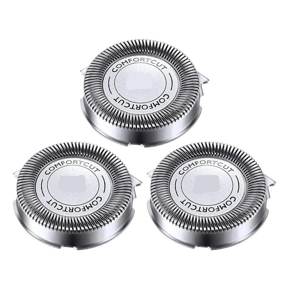 3Pcs SH30/50/52 Shaver Replacement Heads Compatible For Philips Electric Shaver Series 1000, 2000, 3000, 5000 Blade Head