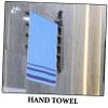 Amosfun 3Pcs Cotton Hand Towels Highly Absorbent Quick Drying Face Towels for Bathroom Kitchen Gym Gentle Skin Easy Care with Elegant Jacquard Design view 3