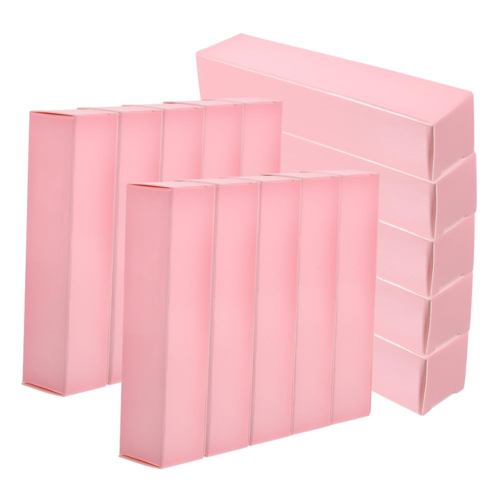 FRCOLOR 15pcs Sturdy Lipstick Packing Boxes Empty Lip Gloss Containers Paper Lipstick Holder