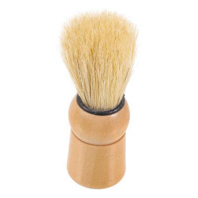BIUDECO Men's Beard Brush Wooden Handle 1 Piece Natural Boar Bristles Grooming Tool for Beard Care for Travel and Daily Use