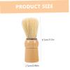 BIUDECO Men's Beard Brush Wooden Handle 1 Piece Natural Boar Bristles Grooming Tool for Beard Care for Travel and Daily Use view 2