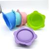 SHERCHPRY Silicone Wax Melting Bowl Set 2pcs Foldable Mask Mixing Bowl for DIY Beauty Facial Masks and Wax Heater Accessories Heat-Resistant Easy to Clean for Home Use view 4