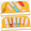 GALPADA 24Pcs Ergonomic Handle Grip Nail Brushes Easy Hold Fingernail Cleaner Tools for Manicure Personal Care for Professional Nail Salons and Home Use Random Colors view 2