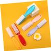 DEARMAMY 24Pcs Fingernail Cleaning Brush Ergonomic Nail Brush for Manicure Pedicure for Cleaning Fingernails Joints Elbows Heels and More view 2