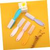 DEARMAMY 24Pcs Fingernail Cleaning Brush Ergonomic Nail Brush for Manicure Pedicure for Cleaning Fingernails Joints Elbows Heels and More view 4