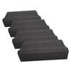 Beaupretty 4Pcs Beard Hair Cleaning Sponge Brush Versatile Grooming Tool for Men Portable and Durable Hair Catcher for Sink for Shaving and Beard Trimming Cleanup view 1