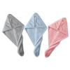 SAFIGLE 3Pcs Coral Fleece Hair Wrap Towels for Curly Hair Fast Drying and Water Absorbent Thick Towel Turbans for Women view 1