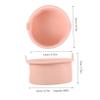 FRCOLOR Heat Resistant Silicone Wax Melting Bowl Flexible Pot for Safe Wax Heating Non Stick Easy to Clean Accessory for Wax Melts Warmer view 2